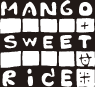 mango + sweet rice