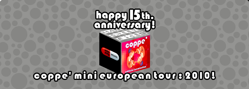 coppe' mini european tour : 2010!
