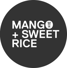 mango + sweet rice